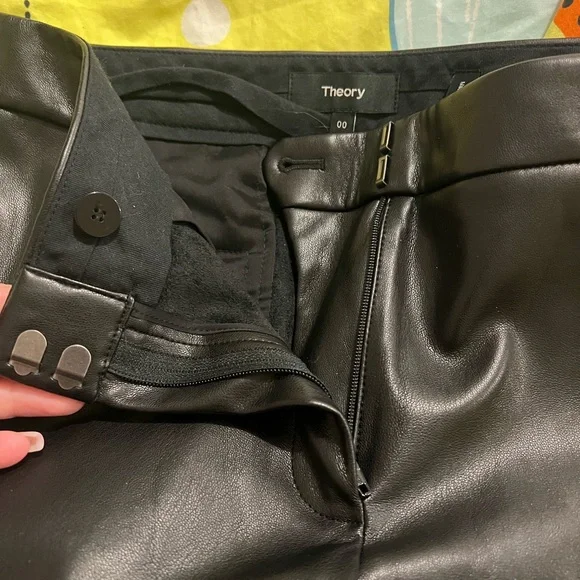 Black Theory leather pants